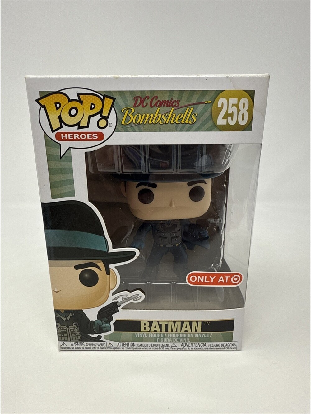 Funko Pop! Vinyl Batman #258 DC Comics Bombshells Target Exclusive Figure